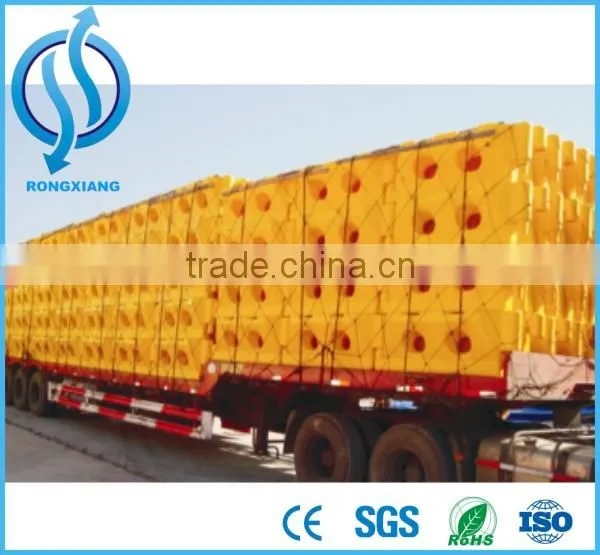Yellow Plastic Barriers for Sale Road Barrier Water Filled Weights photo-3