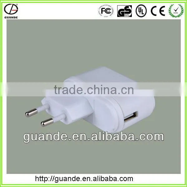 12W EU plug in power adapter