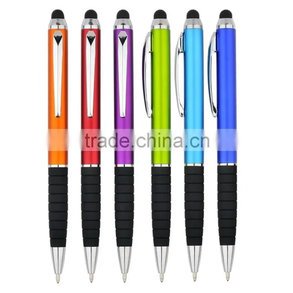 2 in 1style Pen Twist Action Ball Point Pen and Touch Screen Stylus Pen for Business Gift photo-2