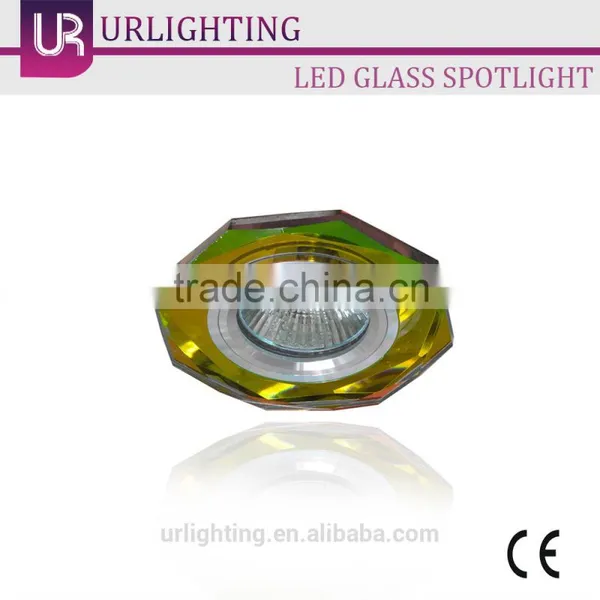 Octagonal Glass Surface for Decoration Light Mr16 Led Downlight Ceiling Light photo-4