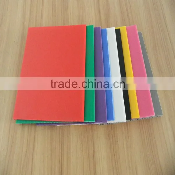Wholesale Red 6mm Thickness pp Sheet Protector Woven Sheet Polypropylene pp Sheet photo-3
