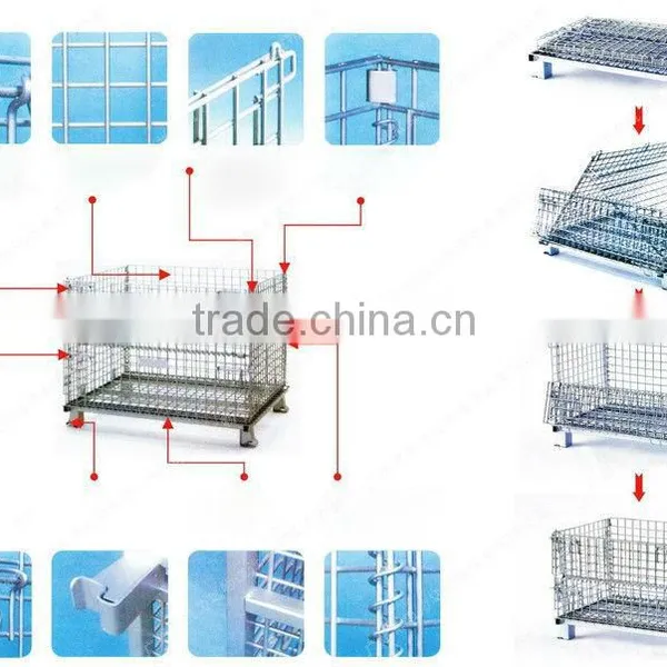 Folding Warehouse Storage Cage photo-5