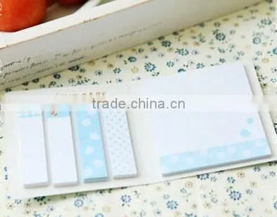 Cute Flower Sticker Memo Notepad Sticky Notes photo-3
