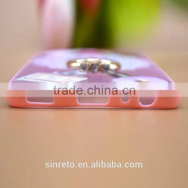 Perfume TPU+PC 2-in-1 Hybrid Pattern Phone Case With Ring Bracket Compatible Brand For Huawei P9/P9 Plus photo-4