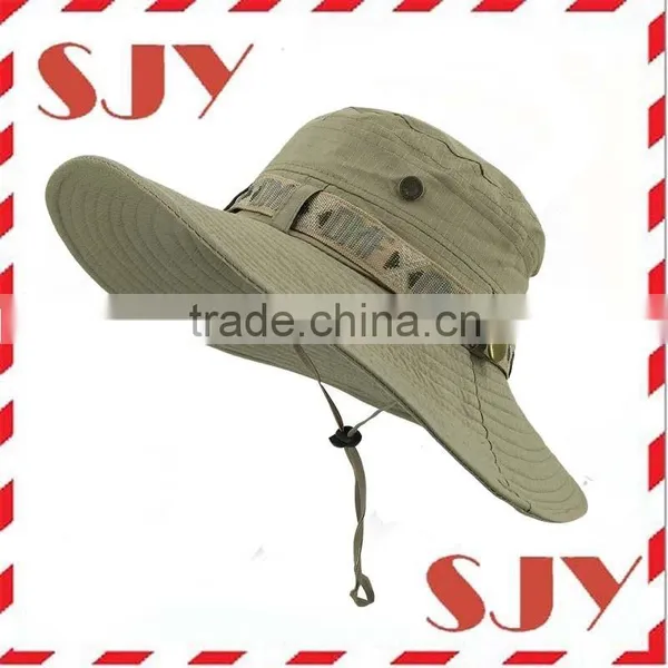 Wholesale High Quality Bucket Hat Wholesale UV Protection Outdoor Boonie Hat photo-2
