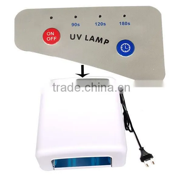 Nail Art Dryer 36W uv Gel Lamp Curing Tube Light AC 110/220V photo-3