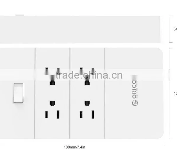 ORICO HPC-4A5U 5 Port USB Power Strip With ETL CETL Certictication photo-5
