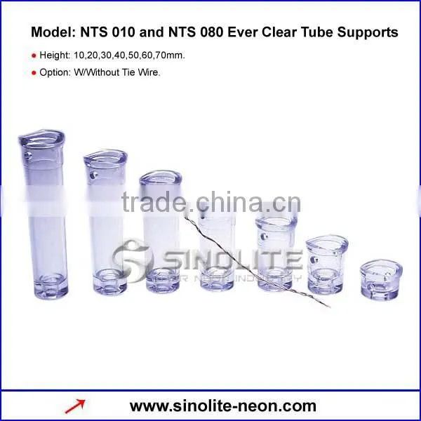 Ever Clear Tube Supports With/without Tie Wire