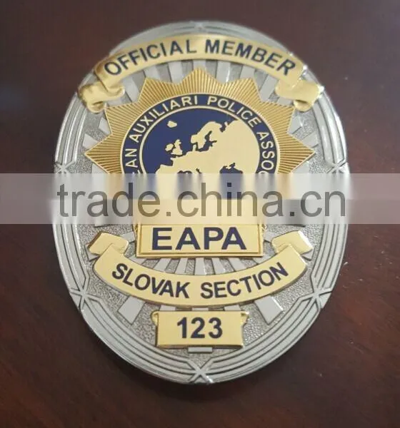High Quality and Luxury Design Enamel Metal Medals and Trophies , Custom Ribbon Cheap Medals for Award photo-6
