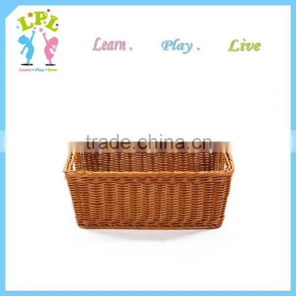 Factory Direct Sale High Quality Custom Different Size Plastic Storage Basket for Wedding Decoration