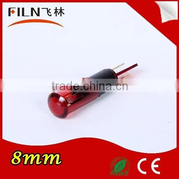 Filn 8mm Snap-in Type Water Heater LED Indicator Light photo-5