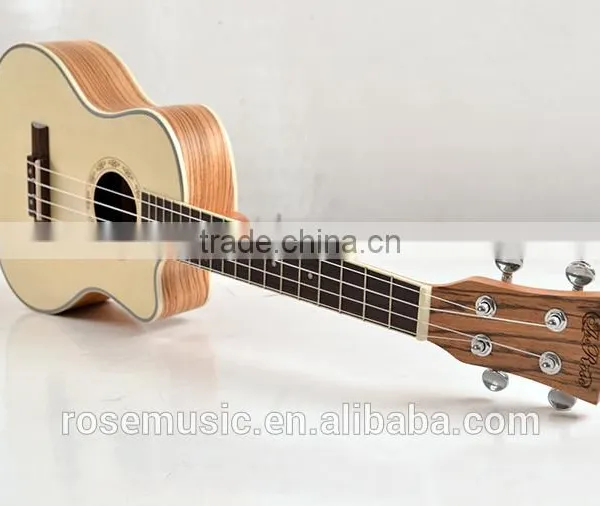 26 Inch Cutaway Spruce+zebrawood Ukulele(UK220-26C) photo-6