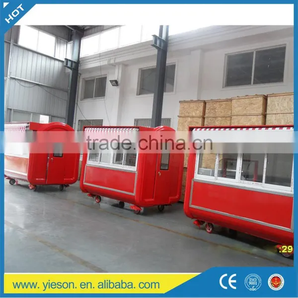 BBQ Hot Dog Carts/french Fry Cart/food Trolley Cart for Sale