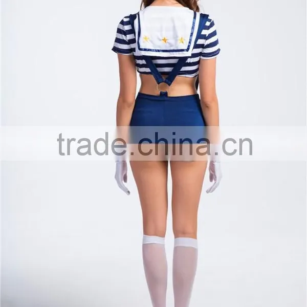 Popular Sexy Sailor Costumes Trousers Women Fancy Dress Costumes photo-5