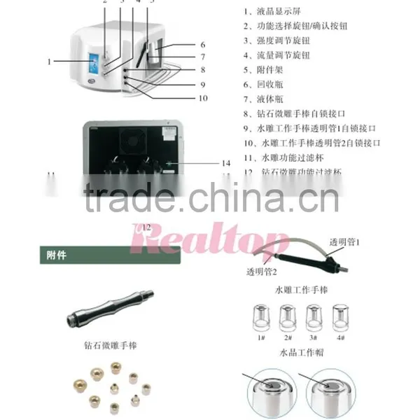 HOT!!! Portable Diamond Microdermabrasion Machine for Skin Rejuvenation photo-5
