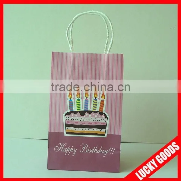 2014 Hot Sale Personized Printing Birthday Bag With Customized Printing and Logo photo-4