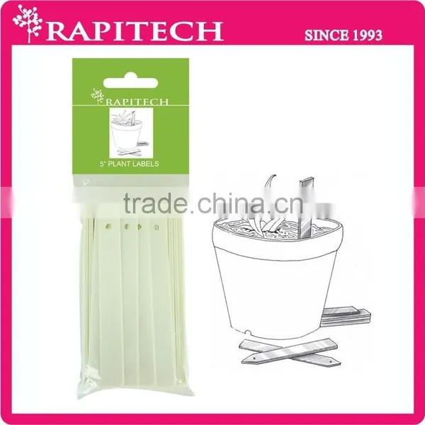 5 Inch Plastic Gardening Green Wall Plant Tag Plant Marker photo-2