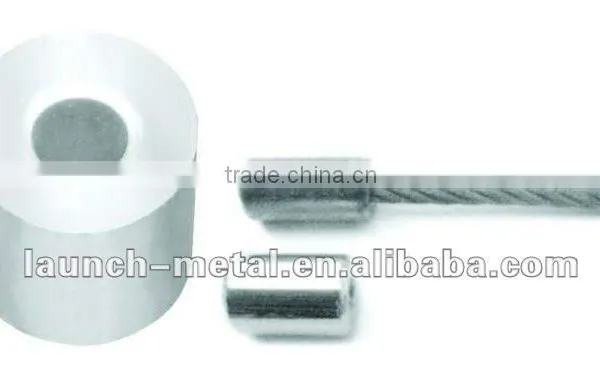 WIRE ROPE ACCESSORY,ALUMINUM FERRULE,ALUMINIUM SLEEVES