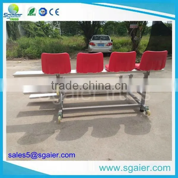 Sgaier Protable Aluminum Bleachers for Stadium ,metal Bleacher Seating photo-4