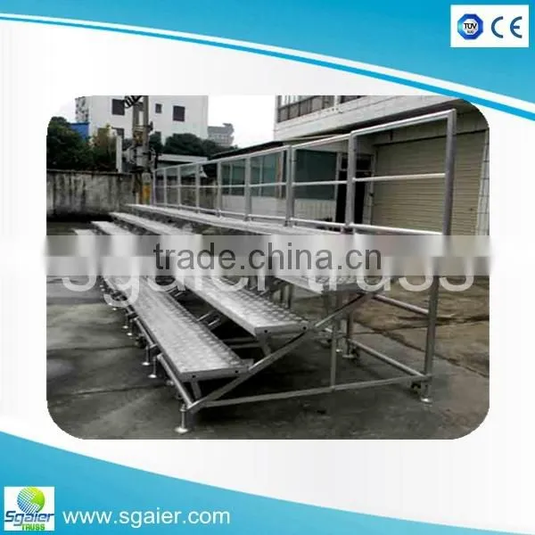 Aluminum Choral Riser With Guardrail in Guangzhou photo-4