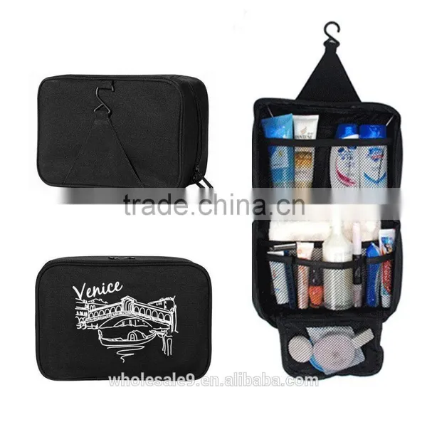 Portable Multi-functional Waterproof Hanging Toiletries Travel Make-up Wash Cosmetic Bags Storage Cases photo-6