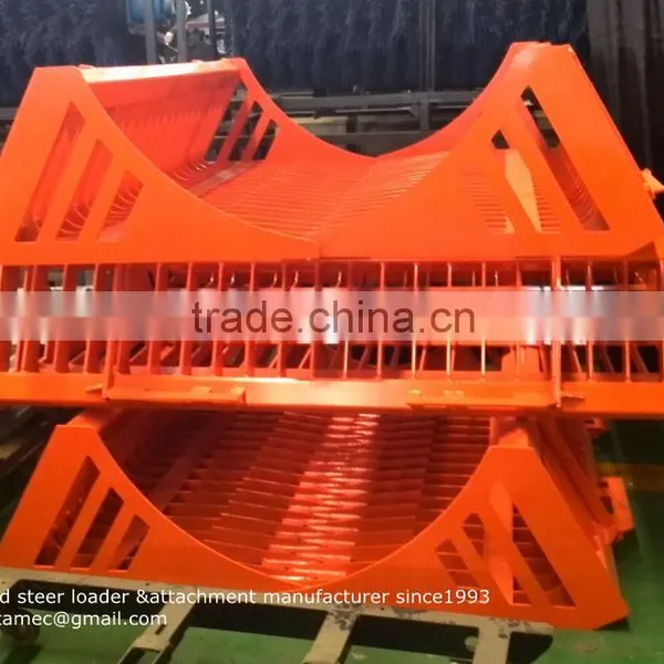 Skid Steer Loader Attachment Rock Bucket photo-5