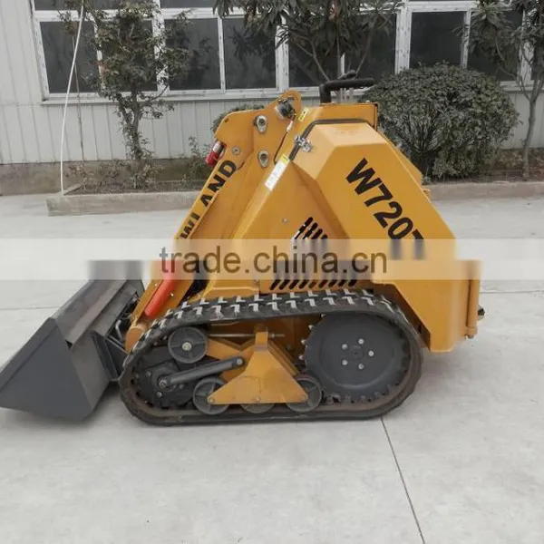 Hot Sale W720/W720T KOHLER Mini Skid Loader Gasoline 26hp photo-6