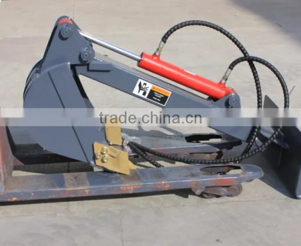 Mini Skid Steer Loader Mounted China Mini Digger Attachment for Sale photo-5