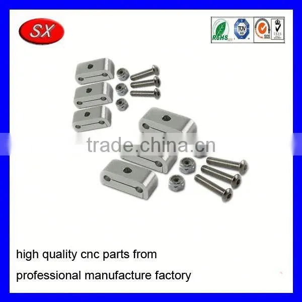 Custom Single Machined Cnc Machined Manifold Block Brass Part photo-3