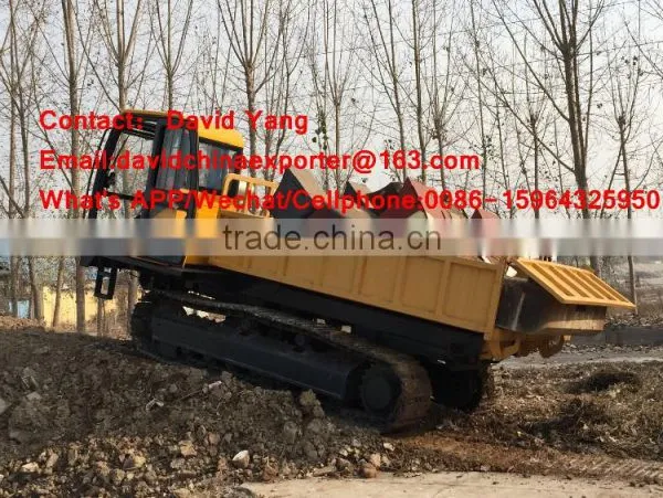 8 Tons Capacity With Good Quality Crawler Truck Dumper for Sale photo-4