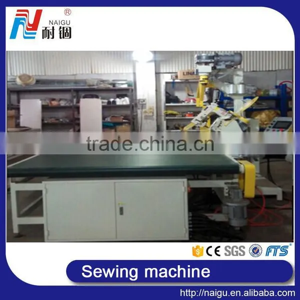 China NaiGu Factory Manufacture Automatic Chain Stitch Mattress Tape Edge Sewing Machine photo-5