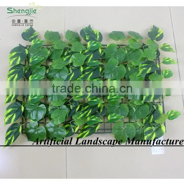 SJLJ013721 Artificial Grass / Fake Boxwood Plastic Fence for Wall Decoration photo-5