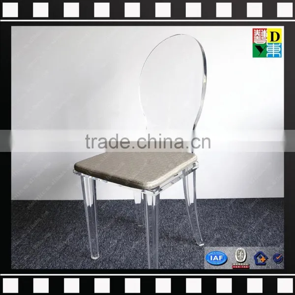 Transparent Armless Acrylic Wedding Chairs From China Manufacturer photo-2