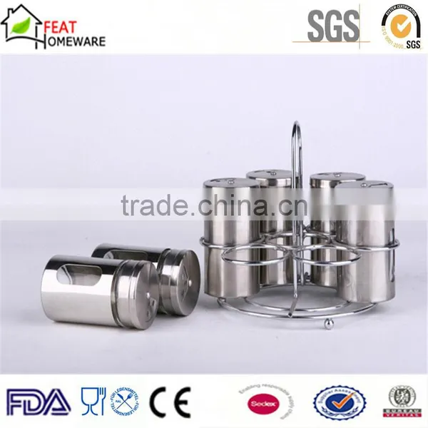 Sealed Glass Salt Pepper Canister Storage Jar photo-5