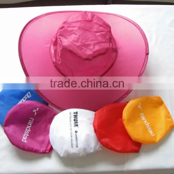 Promtional Foldable Cowboy Hat/Polyester Hat photo-2