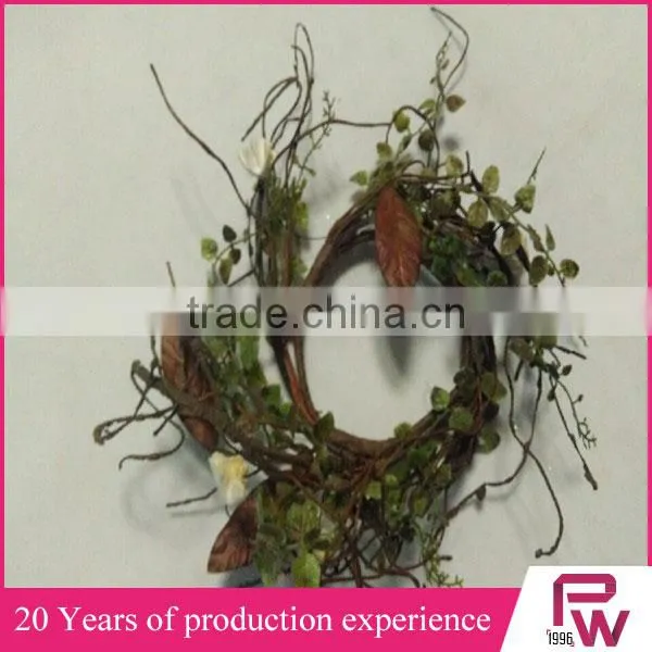 Being Wholesale Factory Outlet Wicker Wreath Candle Holder Decorative Wreath photo-2