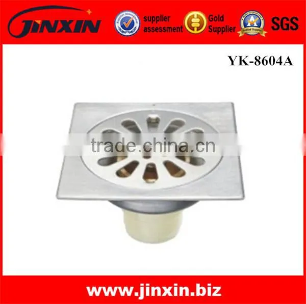 Stainless Steel Strainer Type Floor Drain/Square Washer Waste Drain Floor photo-2