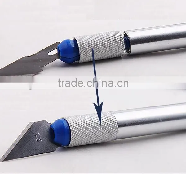 13pcs/set Hobby Knife Set Gravar Burin Carving Tools Set With 3 Handles Sculpture Cutter Utility Knife photo-4
