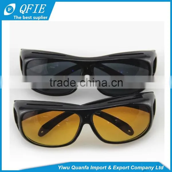 As Seen on TV HD Night Vision Wraparounds Sunglasses Fit Over Your Prescription Glasses photo-3