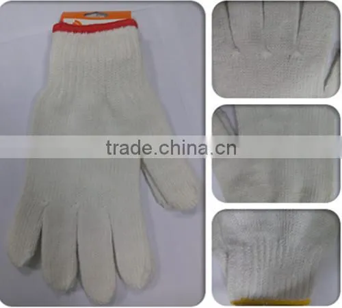 DDsafety Hot Sale Yellow Cotton Gloves Work Gloves With CE photo-2
