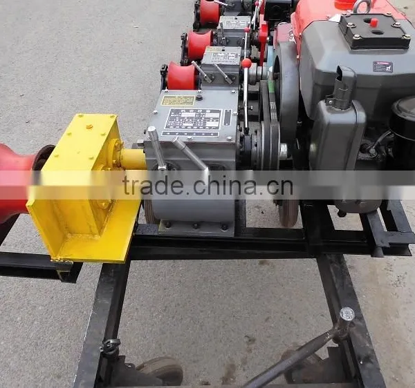 Cable Winch With Roller, Removable Cable Winding Winch YT-5R photo-2