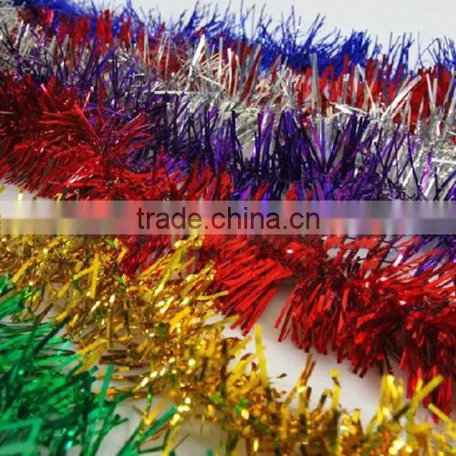 Cheap Colorful Christmas Tree Hanging Ornament Decoration Garland Ribbon String Party photo-2
