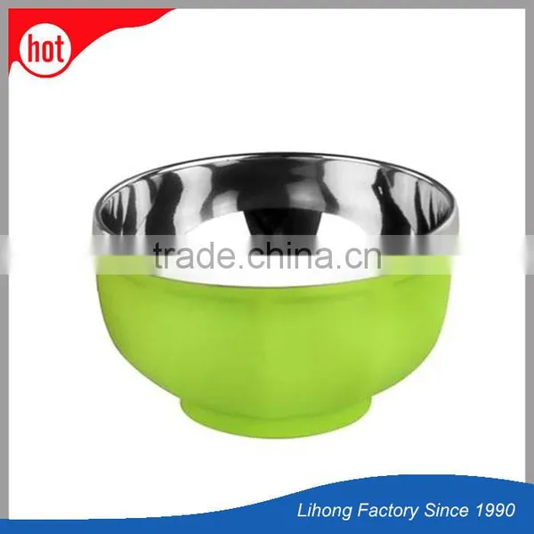 Personalized Heat Proof Handle Large Antique Metal Stainless Steel Mixing Bowl photo-3