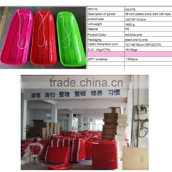 Plastic Snow Slider , Plastic Kids Mini Slide, Inflatable Snow Slide for Kids/ Winter Plastic Kids Snow Slide photo-5