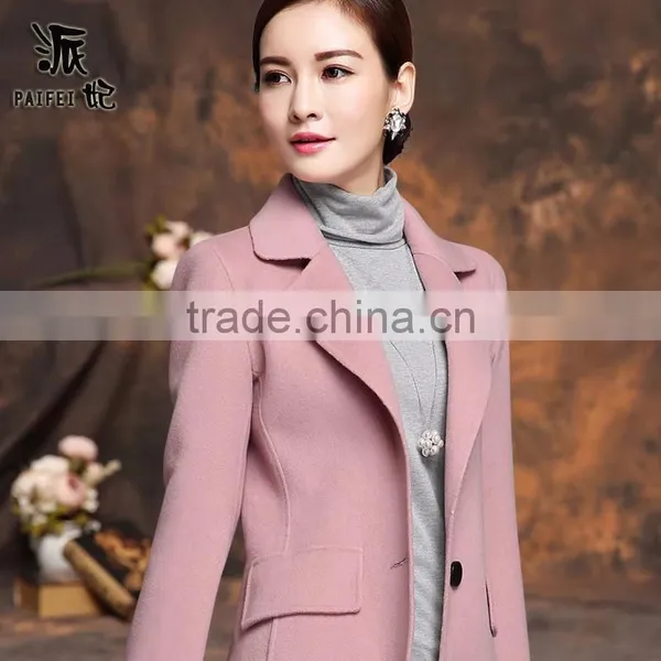 Winter Parka Coatkorean Fur Coat 2016 ,ladies Fashionable Wool Coat photo-4