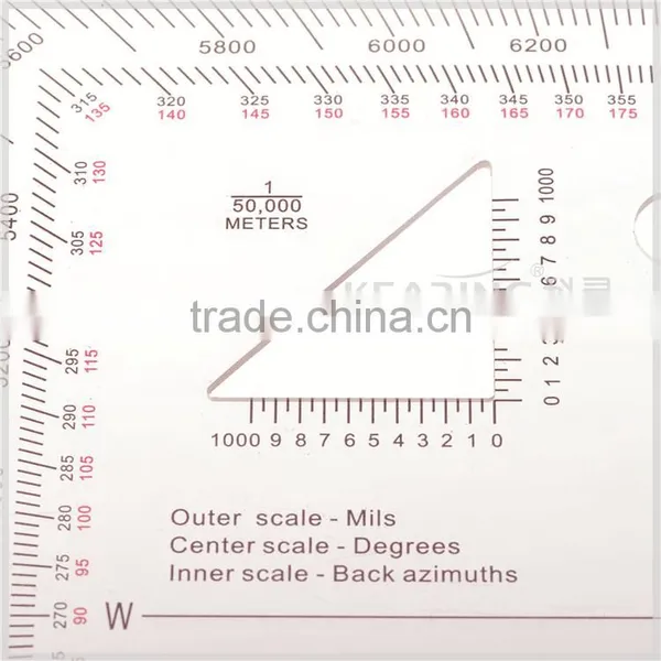 Kearing Brand Manufacture Aviation Square Protractor,combination Square Set Protractor,super Quality Military Square Ruler#KMP-4 photo-3