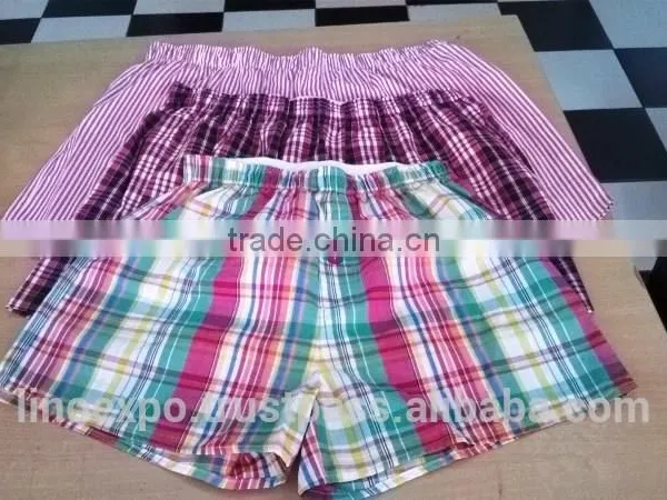 Mens Boxer Shorts (Garment Stock Lots / Apparel Stock / Stocklots / Garment Apparel From Sri Lanka / Bangladesh)