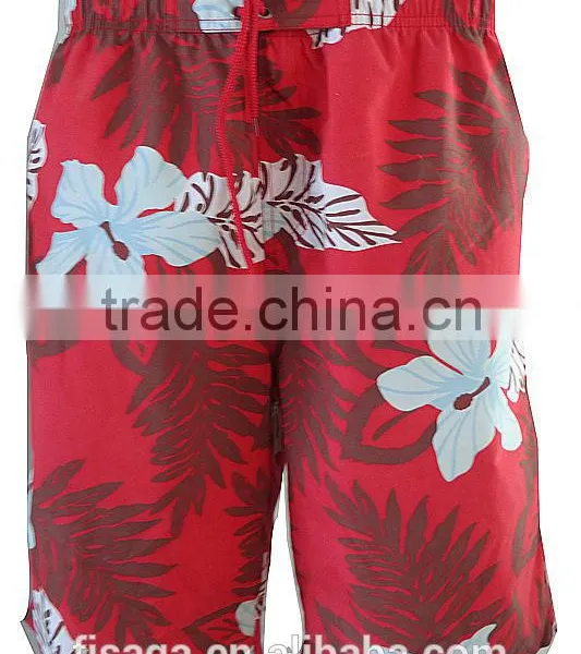 2014 Men Microfibre Beach Wear Swim Short Beach Short Swimwear photo-2