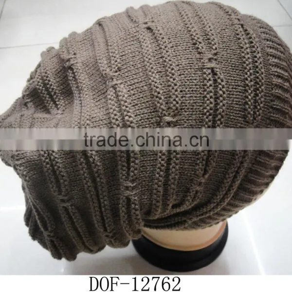 Fashion Most Popular Crochet Acrylic Winter Men Cap photo-4