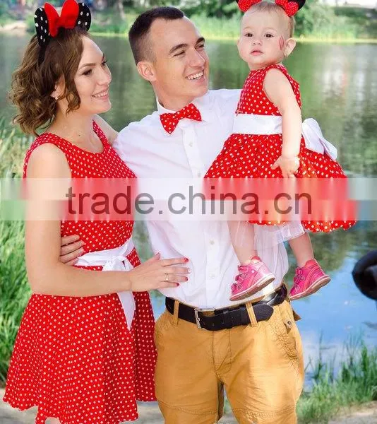 Mother Daughter Matching Dresses Mommy And Me Clothing Family Matching Clothing photo-2